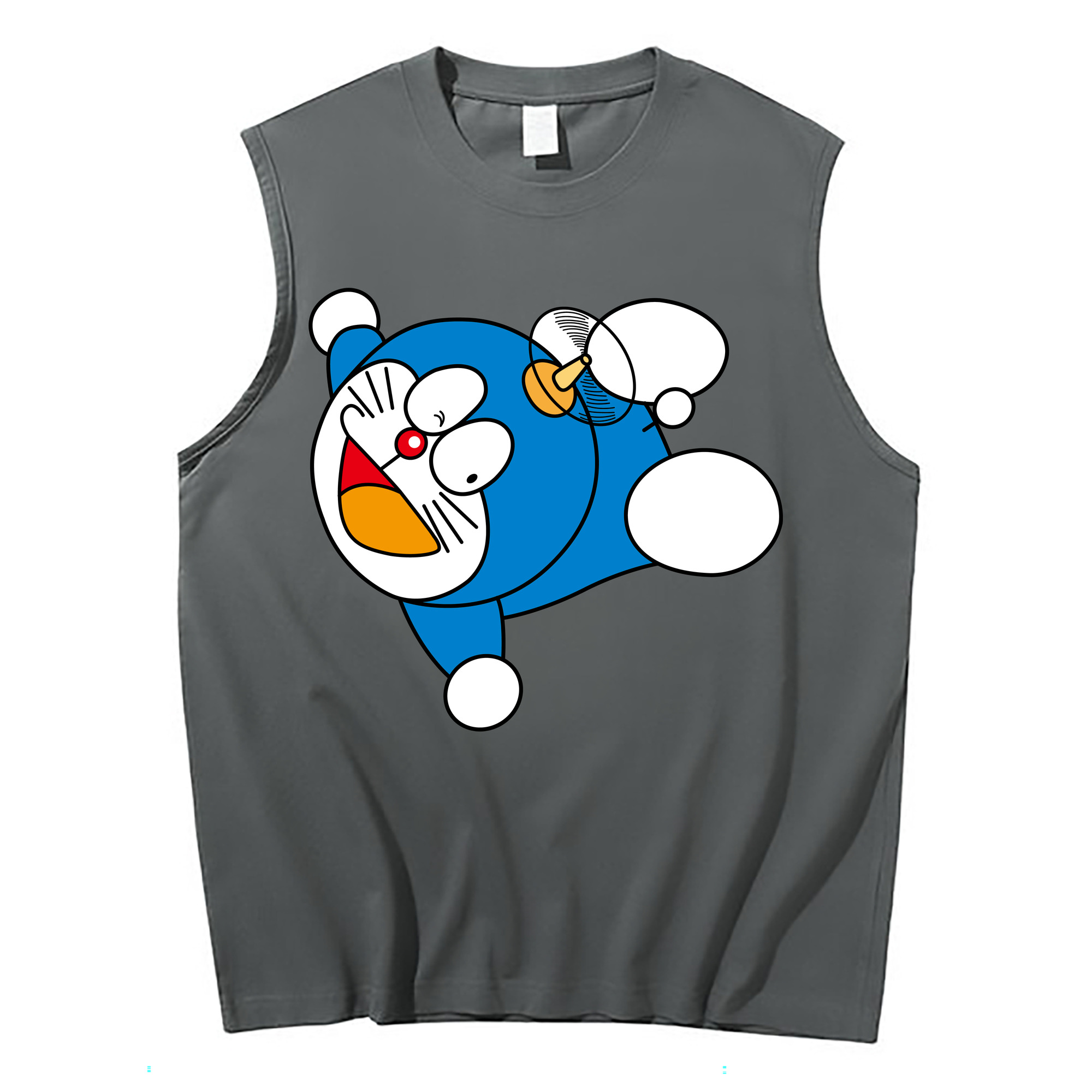 （画像用） ドラえもん Doraemon コットン100％タンクトップ（フロントプリント）